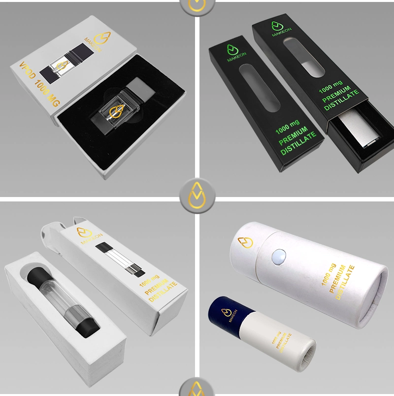 Makeon Bar Disposable Vape Pen Rechargeable Battery with Charging Port Cigarette for Oil Cartridges Vape Atomizer OEM Custom Brand Logo