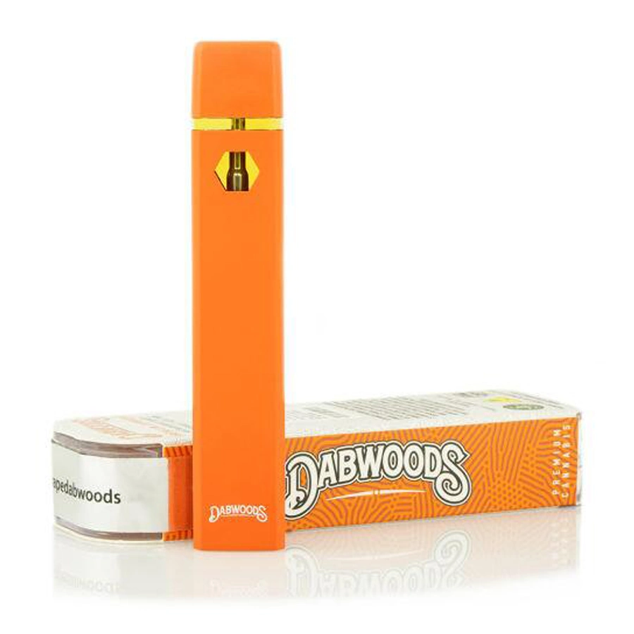 Dabwoods Disposable Vape Pens 1ml Empty Rechargeable Device Thick Oil 280mAh Battery Ecigs Kits Visual Tank Pods Vaporizer Vapes Pen Packwoods Sauce