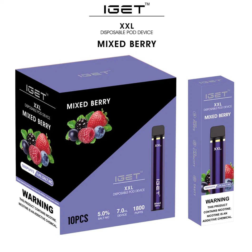 Good Taste Ecig Disposable Vape Pen Iget XXL Vape