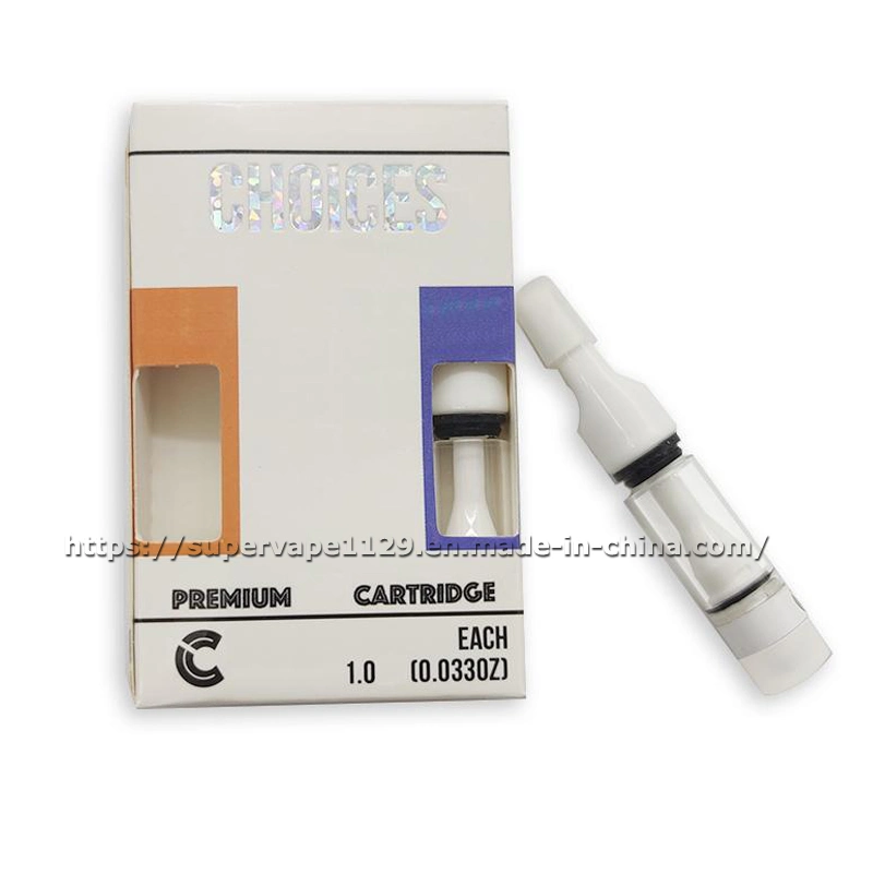 New Empty Cartridge 0.5ml Choice Full Ceramic Cart 510 Thread Choices Vape Cartridges