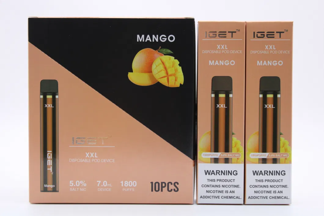 Wholesale E-Cigarette Factory Directly Shipping Iget Ecigs Vape Kit with Iget XXL Vaporizer Mod Kit