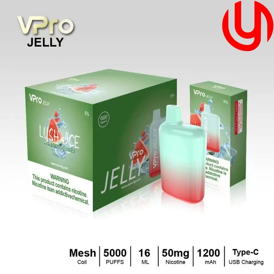 Jelly Vpro 5000 Puff EU Warehouse Zbood Bc 3000 Gear 10K Mexican Pebble Vpro Jelly Electronic Cigarette Cigar Dispsoable Vape