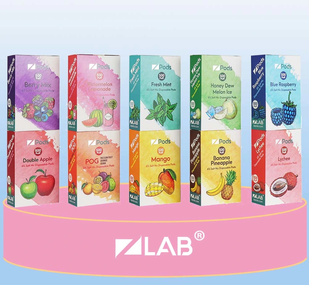 Fresh Mint Ziip Pods Disposable Vape Pod