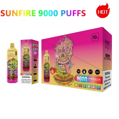  Mejor VAPE Pod OEM ODM 9000 Electrónica Cigarette10K Puff 9000 Puff PA 7000 Puff Wholesale VAPE lápiz Hookah Sunfire Y el Tornado Imini
