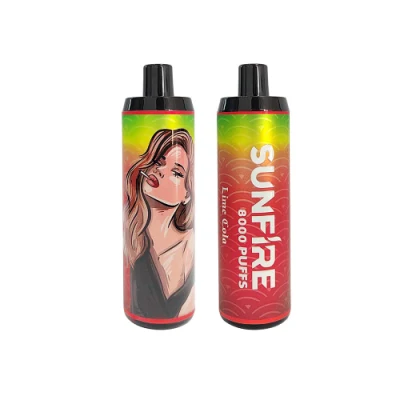 Sunfire desechables nuevo Vape 8000 inhalaciones de Vapor de recargable Starter Kit auténtico Tornado Vape 8000 Puff dispositivo desechable