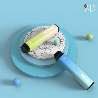  Distribuir Yd Vape desechables desechables Pen 2ml Fabricante Pod 400 Puff Tpd Vape vaporizador