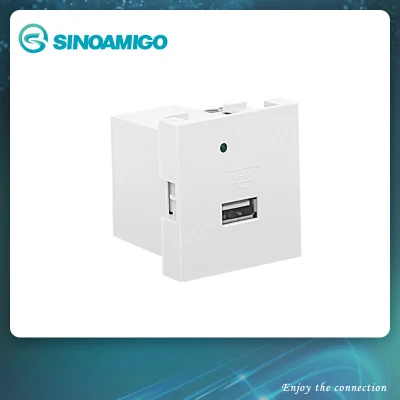  2.1A Smart único puerto USB cargador de la placa de PC