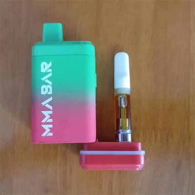  MMA recargable VAPE cartucho vacío E-cigarrillos Caja digital Vapes Vaporizador ajustable de voltaje de barra con paquete de caja de display