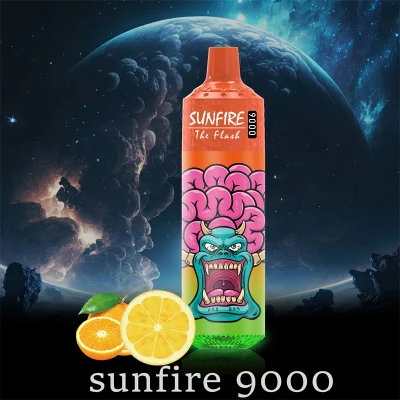 R&amp;M Tornado 9000 Puffs Disposable E cigarrillos Pod dispositivo potente Batería 18ml cartucho prellenado Mesh Coil 20 sabores 6 RGB Lápiz VAPE RNM de vidrio claro