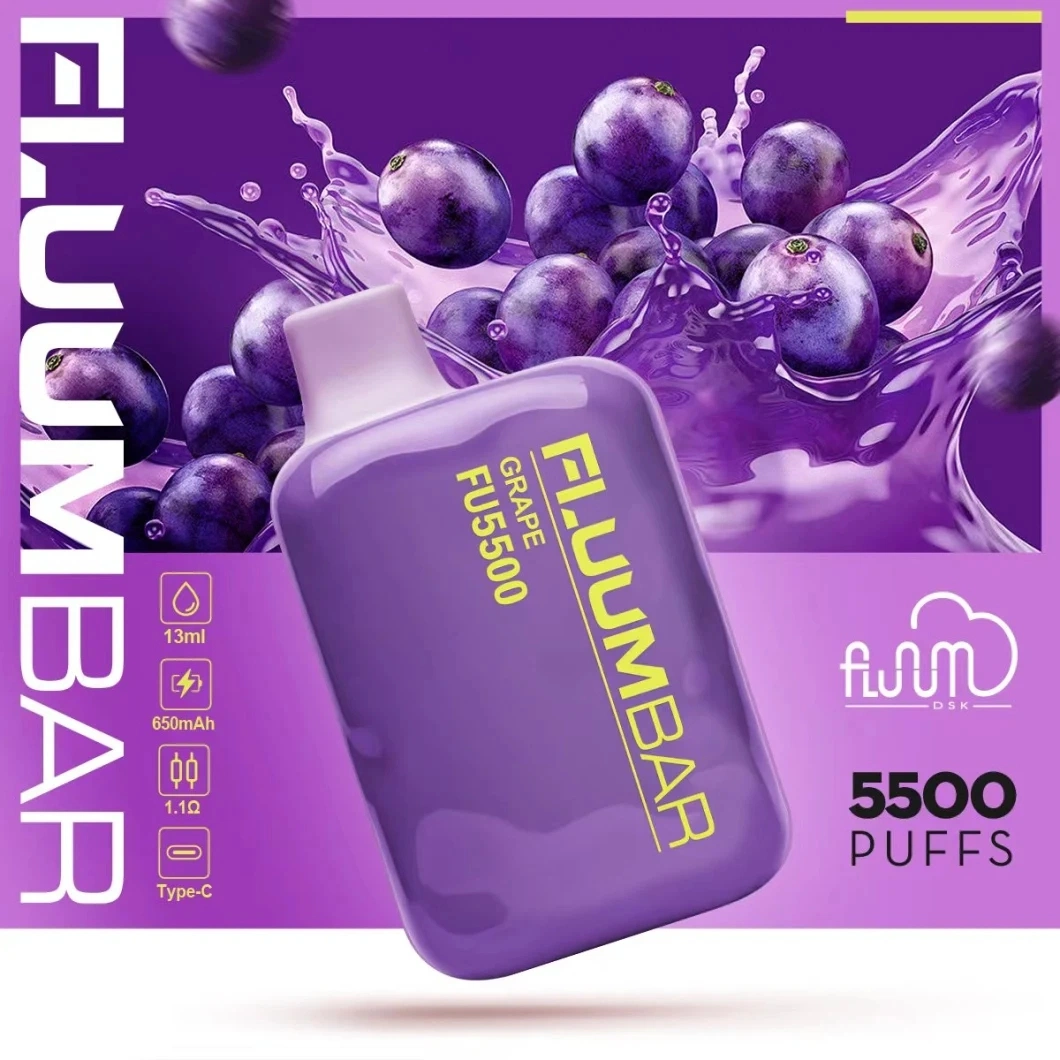 2023 Most Popular Fluum Bar 8000 Wholesale Price 0%2%5%Nic Salt OEM ODM Availab