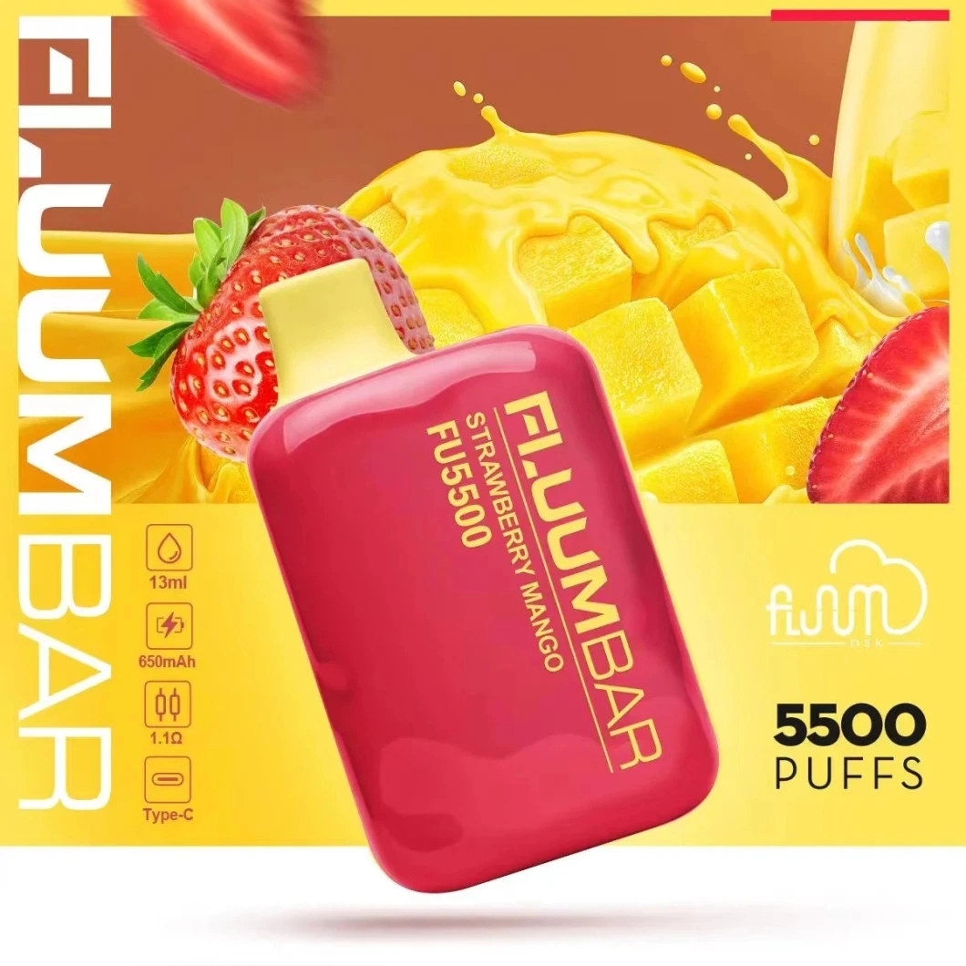 2023 Most Popular Fluum Bar 8000 Wholesale Price 0%2%5%Nic Salt OEM ODM Availab