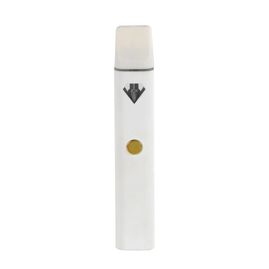 Preheat Torch Diamond Disposable Vape Pen Pod Kit E Cigarettes 2ml Empty Ceramic Coil Rechargeable Vaper Pen for Hhc Liquid Cbdoil Thicker Oils