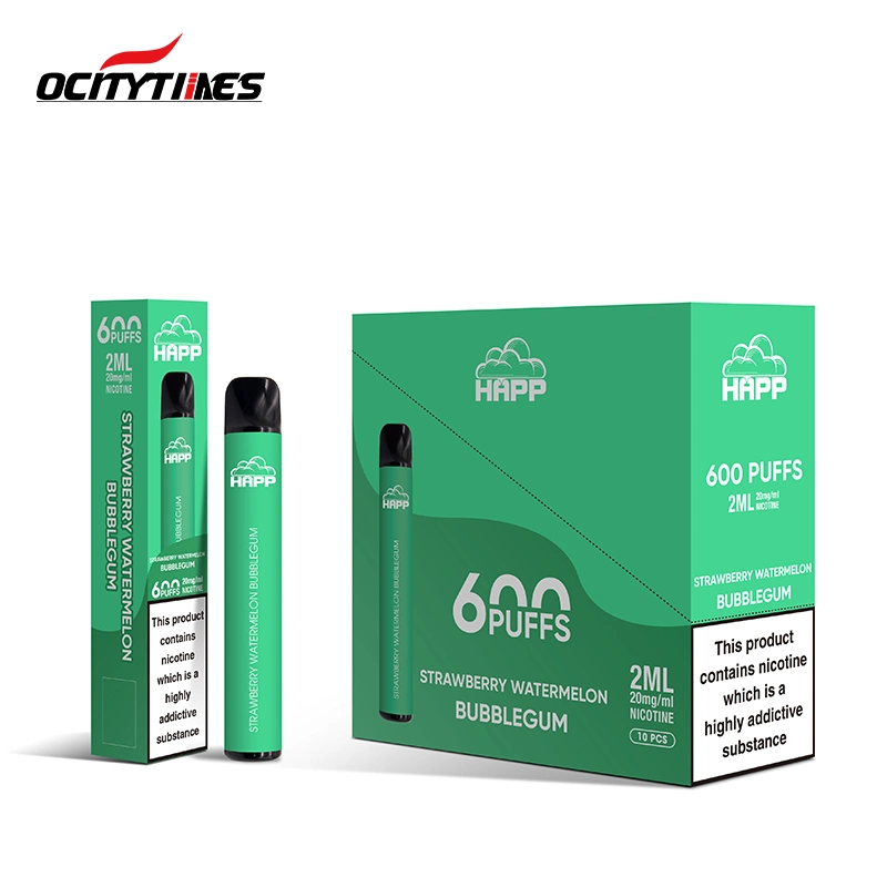 Europe 2ml Nicotine Salt Vape Disposable Device 2ml Individual Pack 20mg/Ml