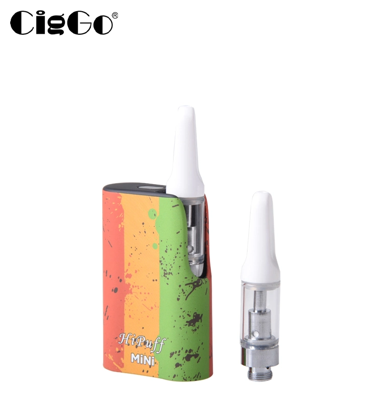 Compatible 510 Thread Battery Refillable Oil Cartridge Ceramic Coil Vape Cartridge