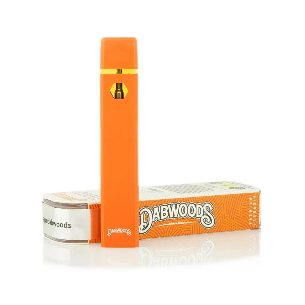 Dabwoods 1ml Empty Rechargeable Device Thick Oil 280mAh Battery Ecigs Kits Pctg Visual Tank Pods Vaporizer Vapes Pen with Packaging Boxes Disposable Vape Pens