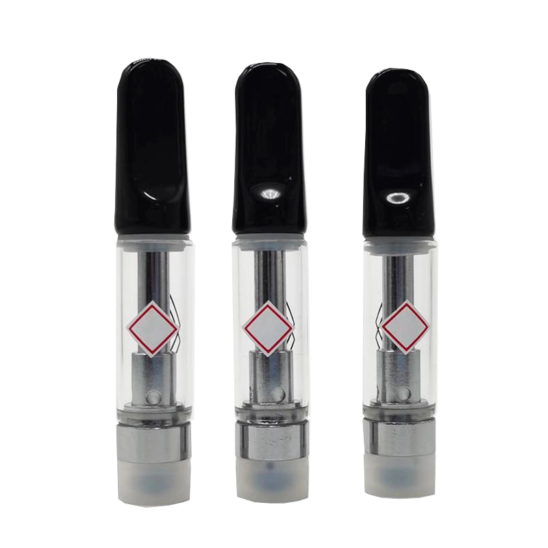 Eureka Clear Vape Pen Cartridges 0.8ml Glass Tank Ceramic Coil 510 Thread Thick Oil Atomizer E Cigarette Vaporizer Carts Vape