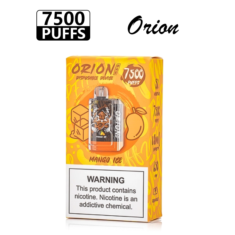 7500 Puff Vape Bar Lost Vape Orion Bar 7500 Puff Disposable Vape 7500 Puff Hotbox Disposable Orion Bar Disposable 7500 Puff OEM Vape