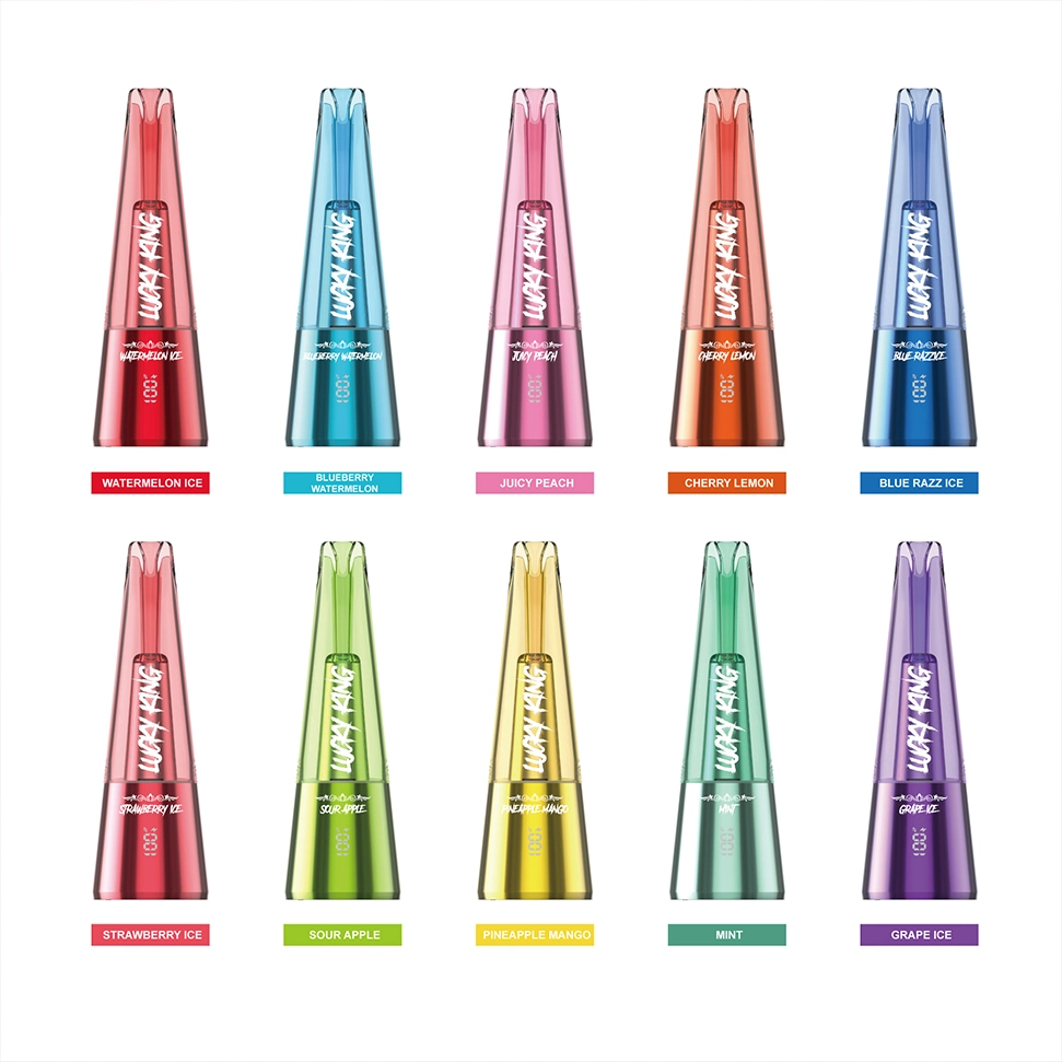 Wholesale I Vape Electric Pen Hookah Clear Rechargeable Capsule 5000 Bubble Vaporizer Customized Disposable Pencil for Puff Plus Pedometer Lucky King 15000 Puff