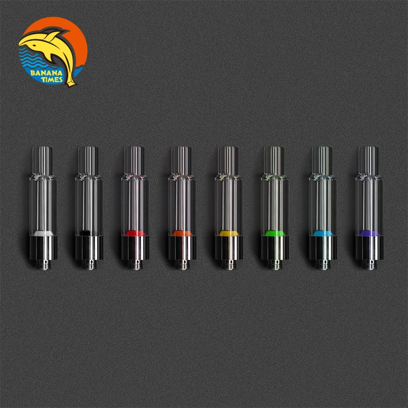 USA Farms Empty Vape Cartridge Glass Tank Screw Tip Disposable 2ml Cartridge