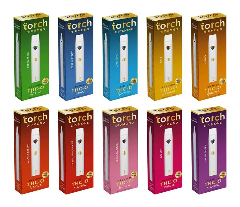 Welcome OEM/ODM Orders Torch Flow Diamond Extrax Vape Preheat Pod System Hhc Oil