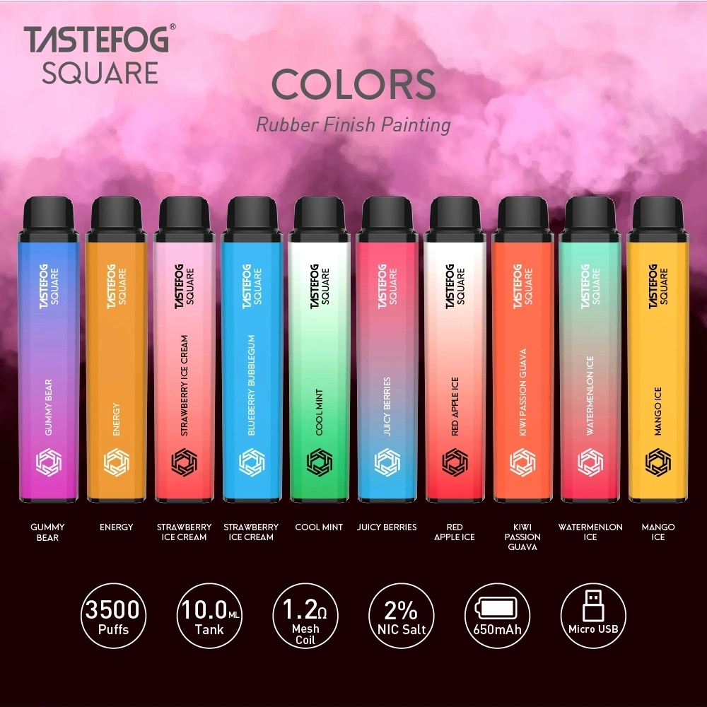 Original Tastefog Square 3500puffs Disposable Vape