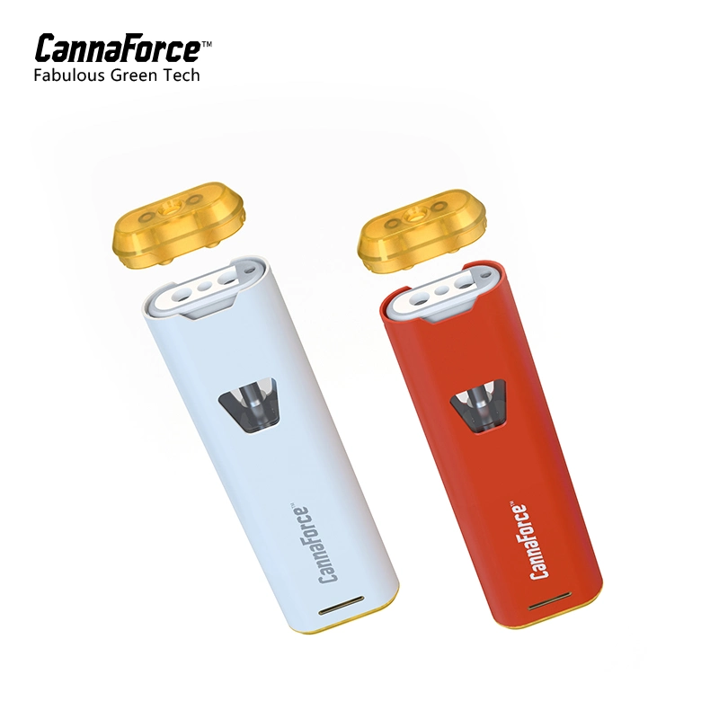 Flat Ceramic 3ml Oil Disposable Vape Vaporizers for Hhc DAB