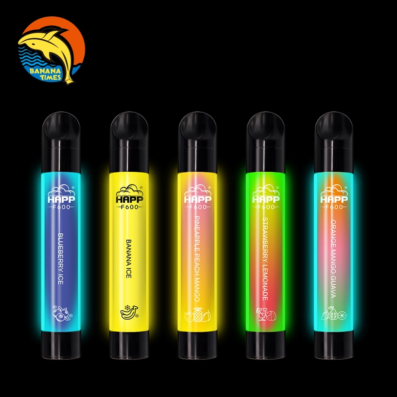 Bananatimes Happ 600 Puffs Vape Menthol 2% Nicotine E Cigarette Disposable