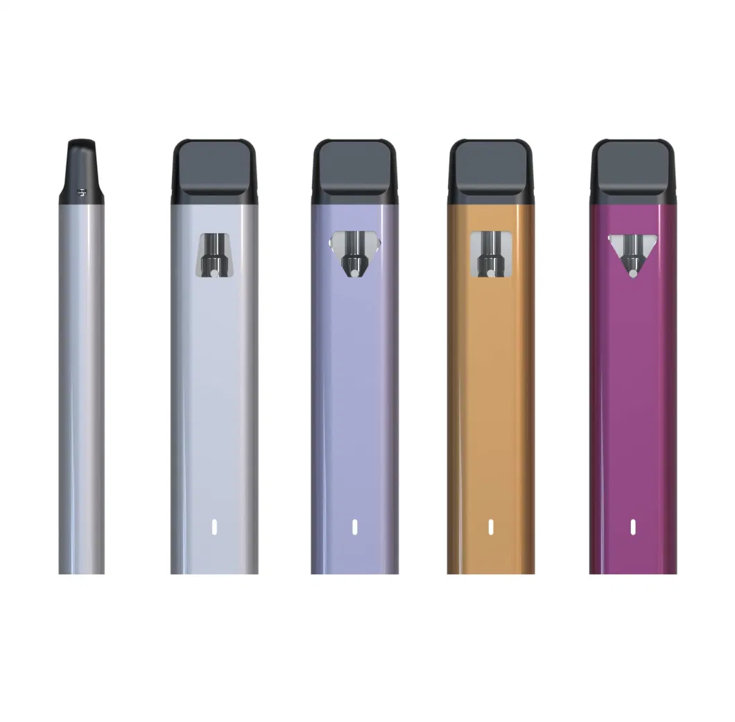 1.0ml Empty Vaporizer Thick Oil 350mAh Battery Vapes Custom Logo Packaging D7 Closed Pod System