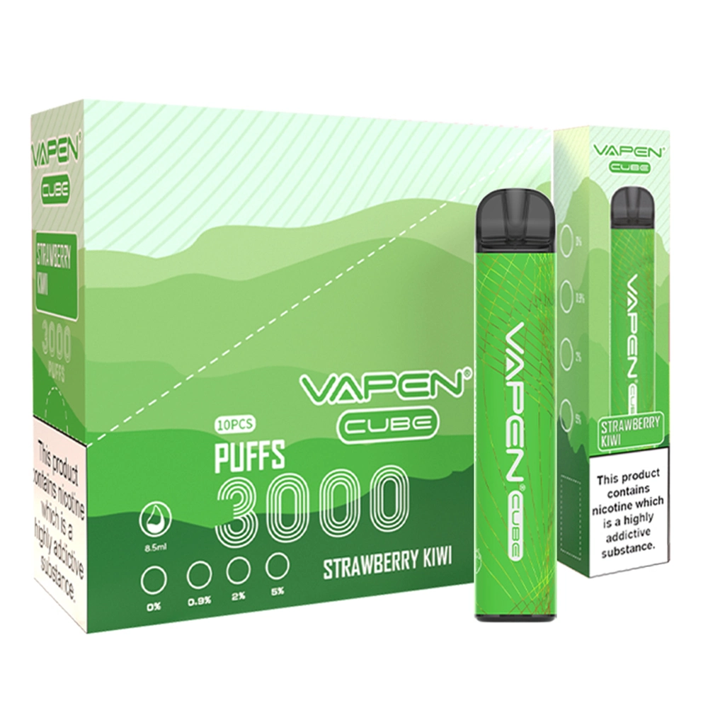 Authentic 3000 Puffs Vapen Cube Disposable Vape Puff XXL Bar Electronic Cigarette Wholesale Vapes Spanish Edition 3000puff