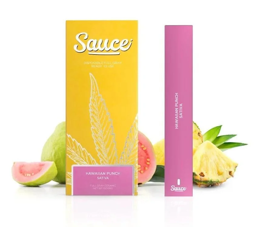 Sauce Disposable Vape Pen Packaging E Cigarette Empty Cartridge Dry Herb Vaporizer