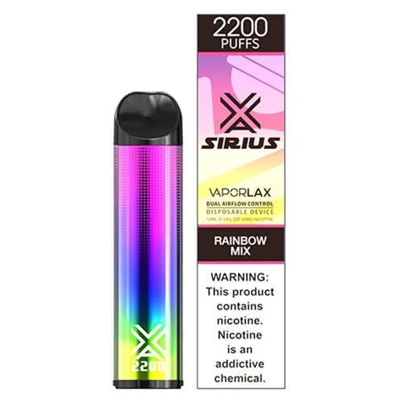 Original Vaporlax Sirius 1500 Puffs Disposable Vape Pen