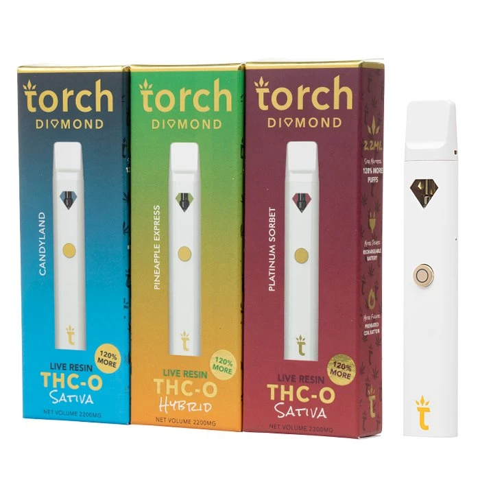 Torch Diamond 2 Gram Disposable Vape Pen OEM Factory Custom Logo Packing