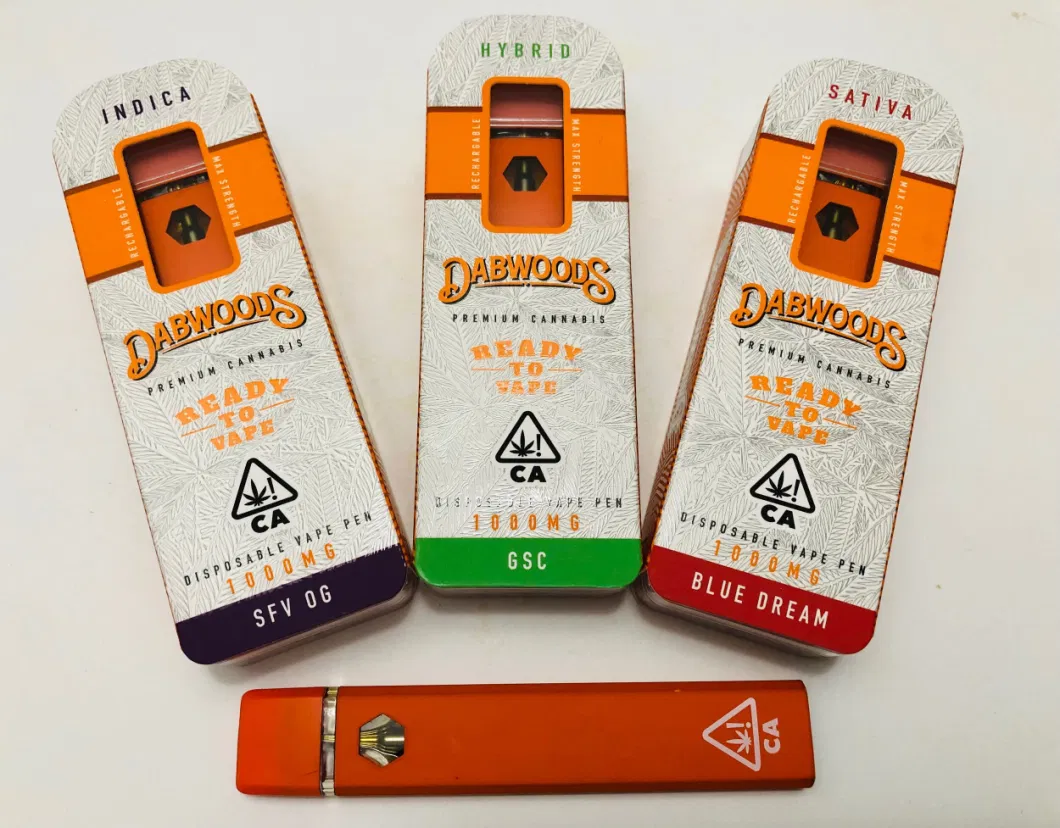 Dabwoods Carts Pod System E-Cigarette 280mAh Rechargeable Battery Empty 510 Vaporizer Disposable Pod Vape Pen Wholesale