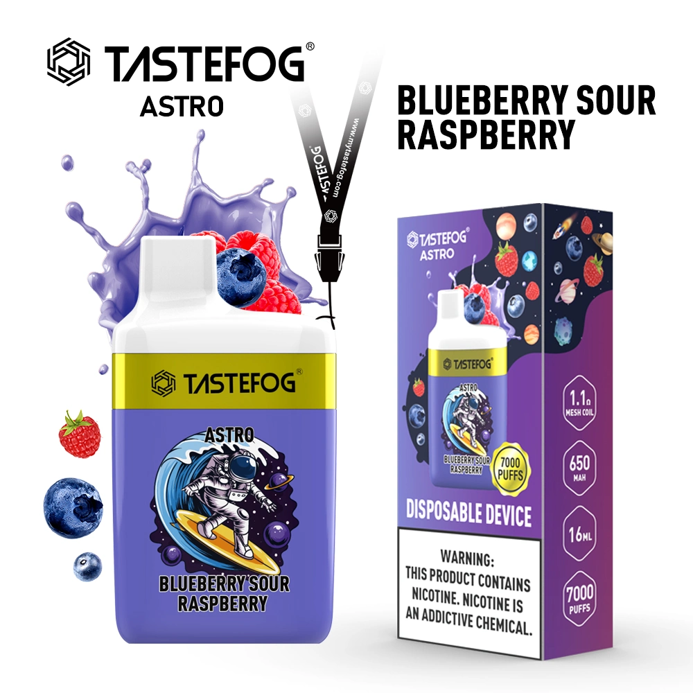 The Longest-Lasting Disposable Vape Pen Tastefog Astro 7000puff with 10 Amazing Flavors Wholesale Price