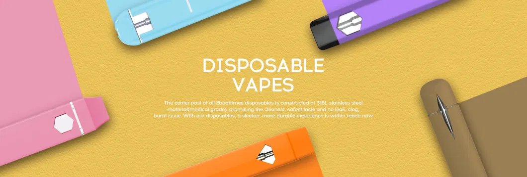 Eboattines Newest Release 2ml Disposable Vape Hhc No Central Postal Rosin Pod System