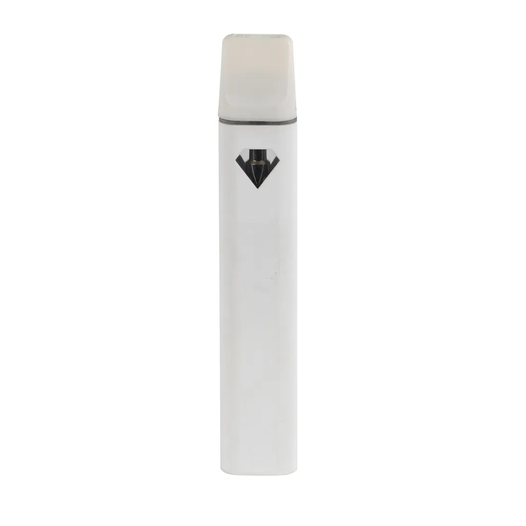 Preheat Torch Diamond Disposable Vape Pen Pod Kit E Cigarettes 2ml Empty Ceramic Coil Rechargeable Vaper Pen for Hhc Liquid Cbdoil Thicker Oils