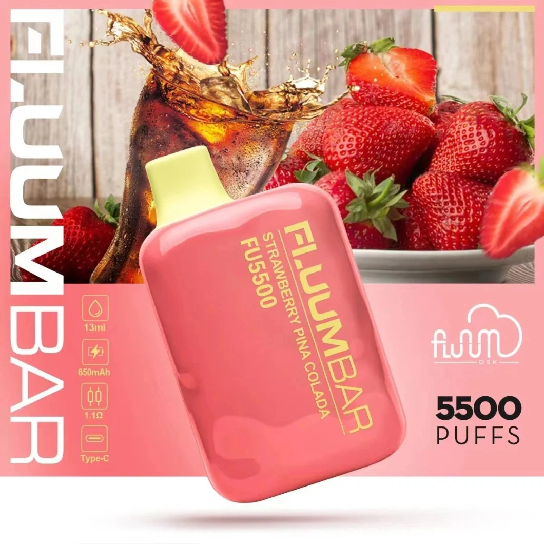 2023 Most Popular Fluum Bar 8000 Wholesale Price 0%2%5%Nic Salt OEM ODM Availab