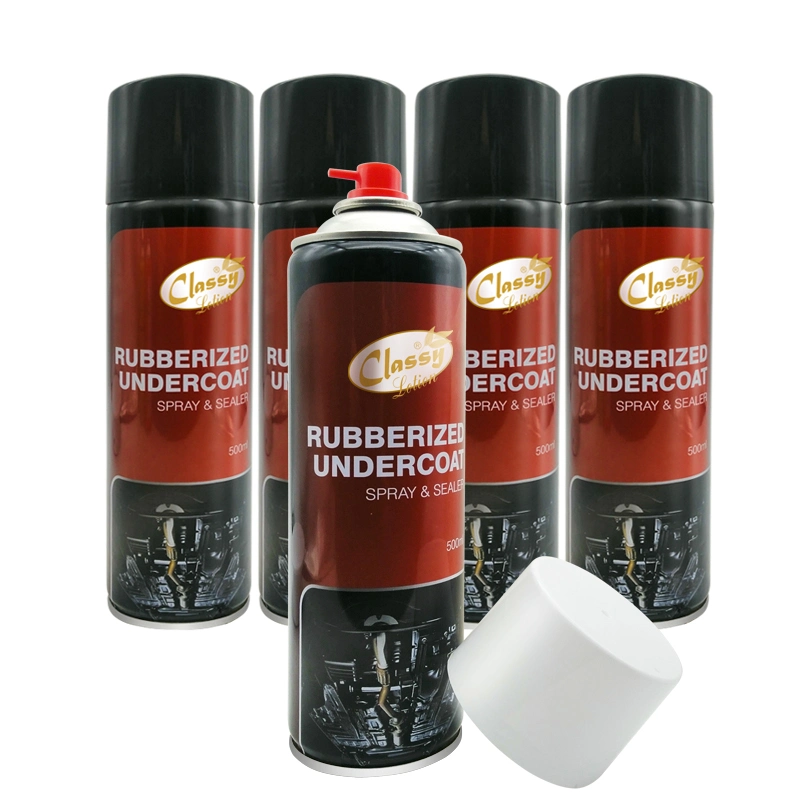 Fast Drying Car Undercoat Paint Rubberized Undercoating Aerosol Spray