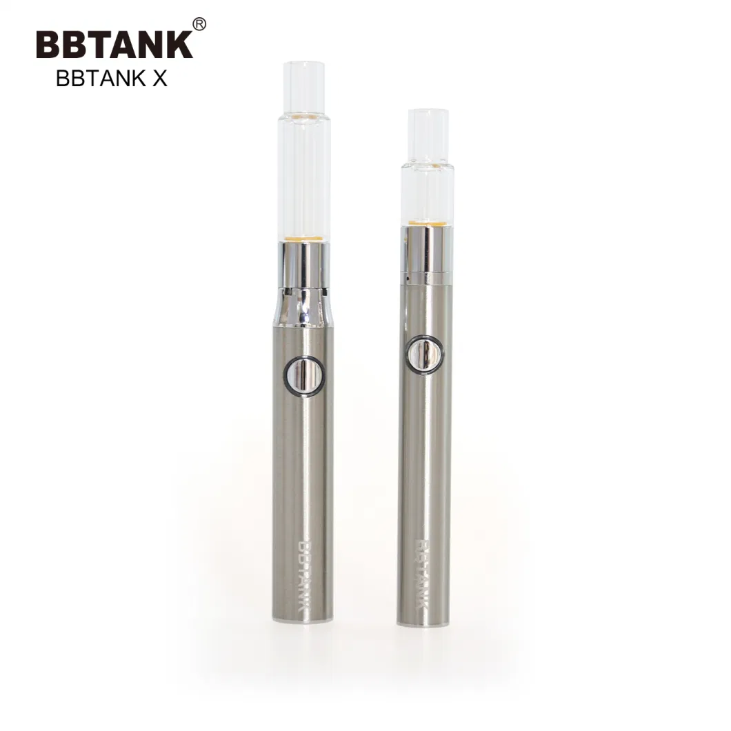 Bbtank 510 Thread Ceramic Coil Empty 0.5ml 1ml All Glass Cartridge Custom Logo Empty Vaporizer Cartridge