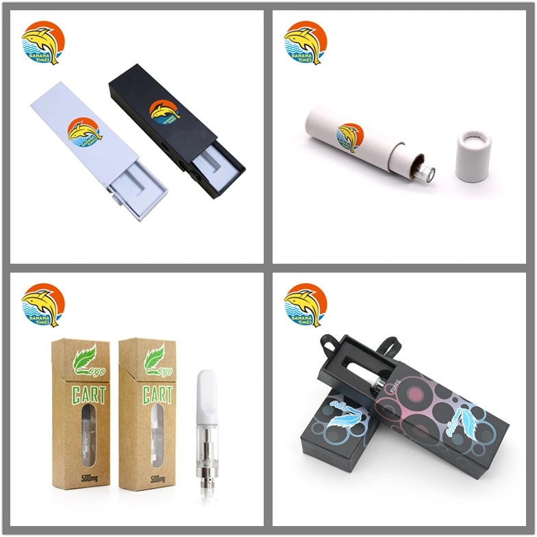 USA Farms Empty Vape Cartridge Glass Tank Screw Tip Disposable 2ml Cartridge