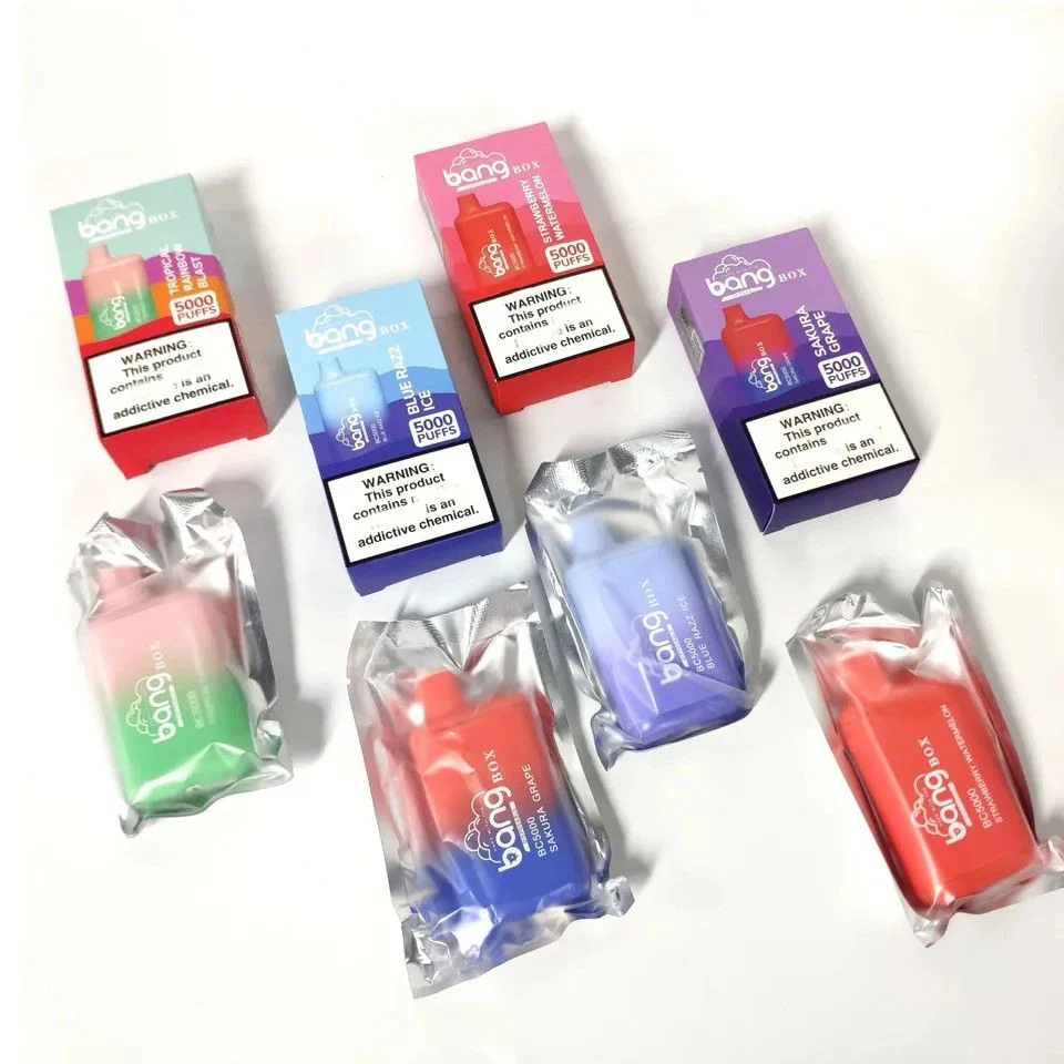 Disposable 5000puffs Smoke Vape Pen Bang Box 5000puff Energy