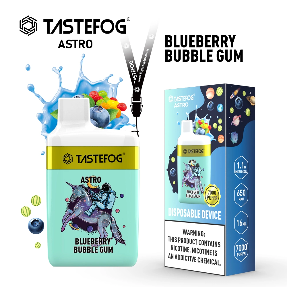 The Longest-Lasting Disposable Vape Pen Tastefog Astro 7000puff with 10 Amazing Flavors Wholesale Price