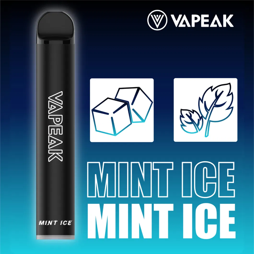 Wholesale Price Disposable Vape 2500 Puffs Vapeak Mesh06 Vape Without Nicotine 10flavors Ejuice