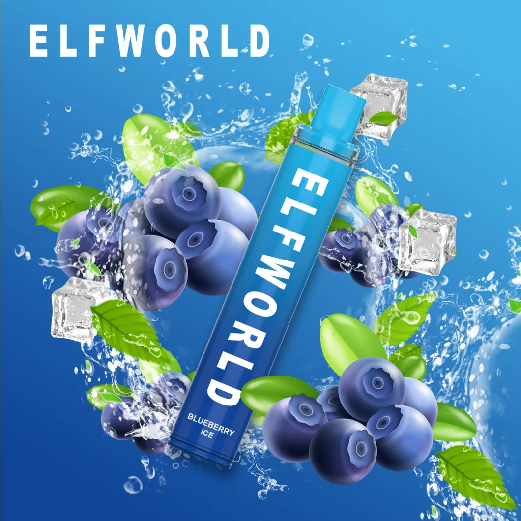 Original Elfworld Mg 2500 E Cigarette Unrechargeable RM Puffs Disposable E Cigarette Vape Crystal Legend Elf World Puff Bar Puff Plus Ultra