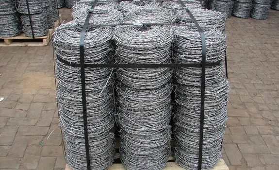 Galvanized Traditional Twist 400m 500m 50kg Per Roll 50kg Barbed Wire Price Coil