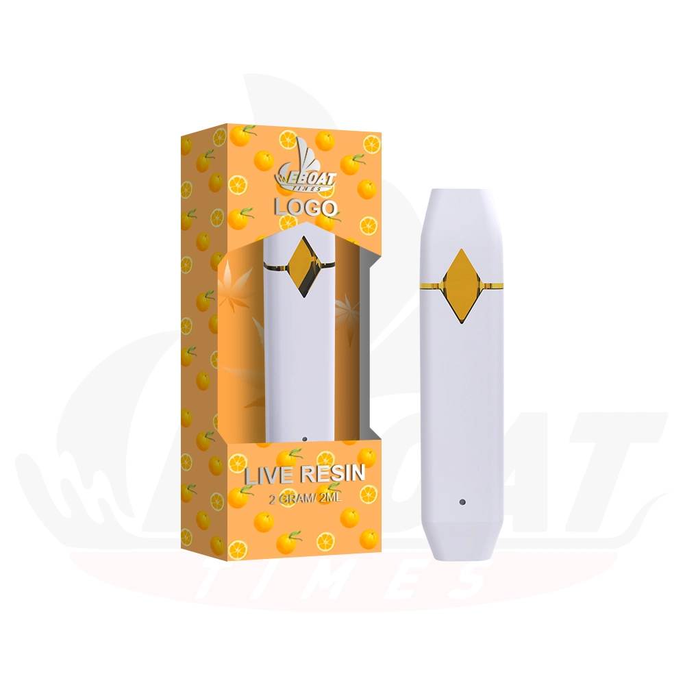 2024 Postless Empty Hhc Vape Pen Live Resin Rosin E Cigarette 1ml Disposable Vaporizer for Thick Oil