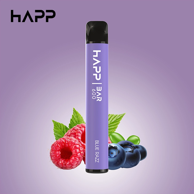 Vapride Online Shopping Happ 600 Puffs Wholesale Poland Electronic Cigarette Disposable Vape Pen