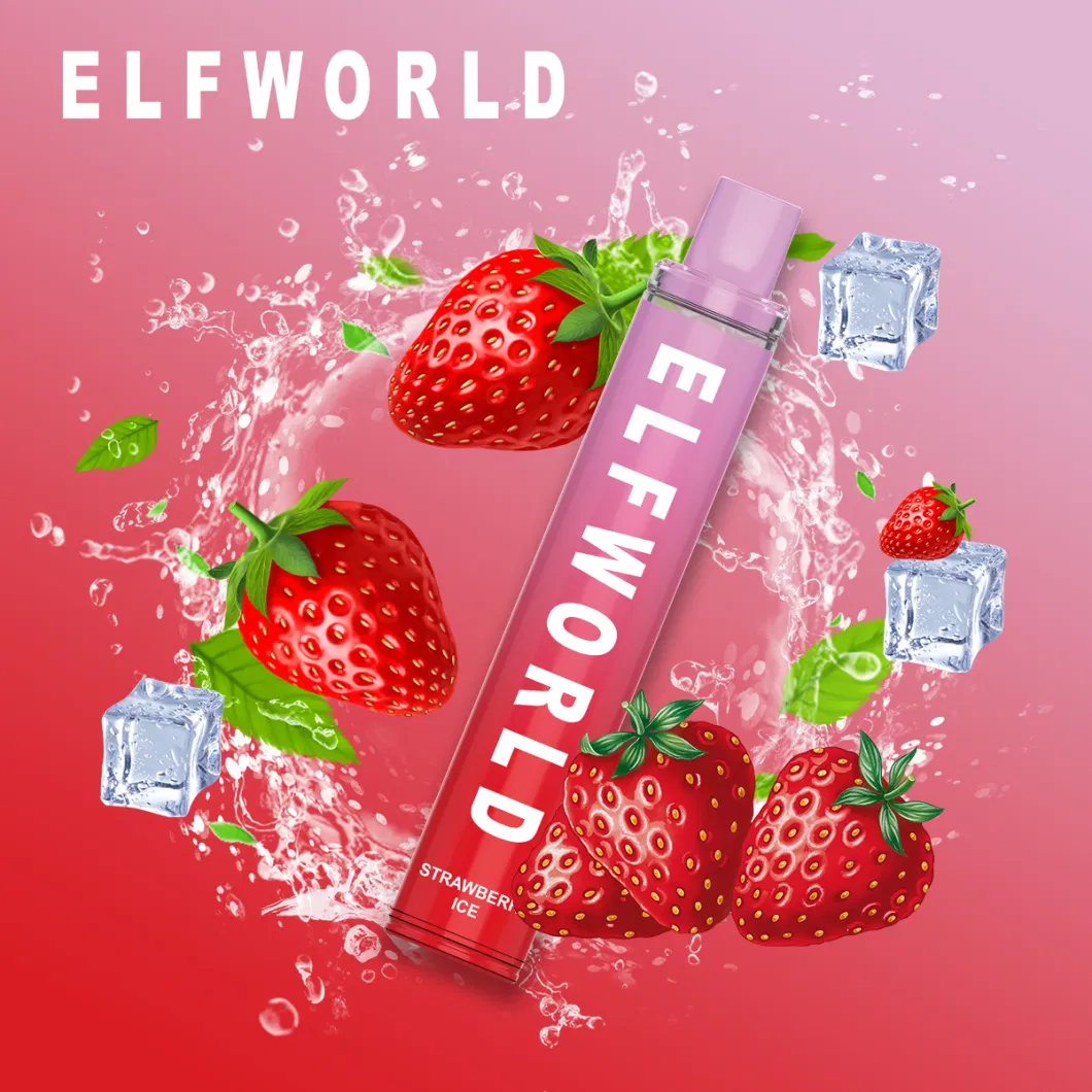 Original Elfworld Mg 2500 E Cigarette Unrechargeable RM Puffs Disposable E Cigarette Vape Crystal Legend Elf World Puff Bar Puff Plus Ultra