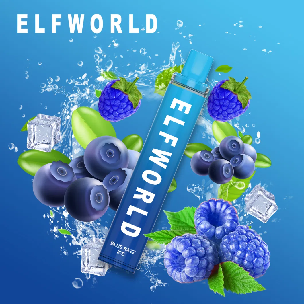 Original Elfworld Mg 2500 E Cigarette Unrechargeable RM Puffs Disposable E Cigarette Vape Crystal Legend Elf World Puff Bar Puff Plus Ultra