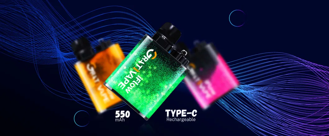 New Fashion Trends Disposable Vape Replaceable Cartridges Grativape Iflow Suit Kit 1000 Puff Pod